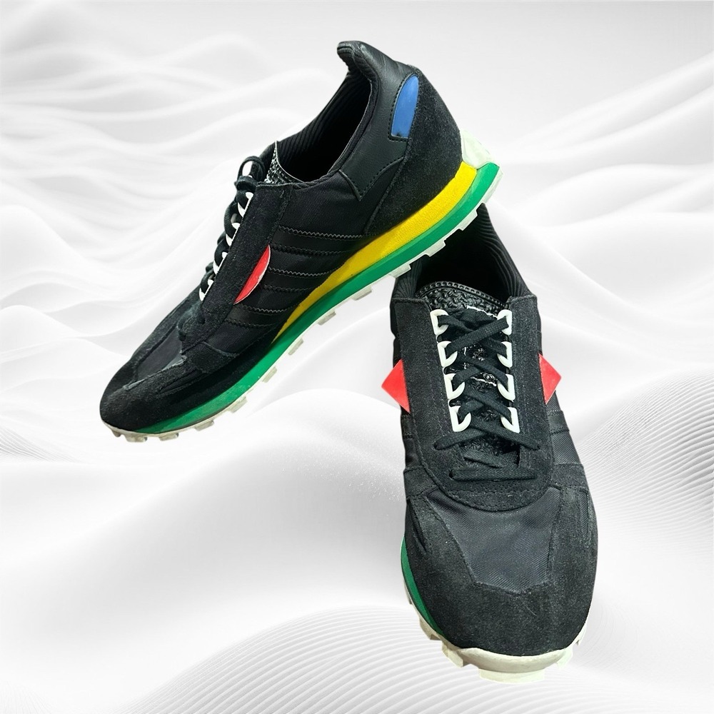 Adidas x Formula 1 Prototype Racing Shoe Mens 11 Black Rasta ART# S79170